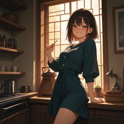 黄昏中的低语