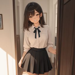 校园时光和微笑的脸庞