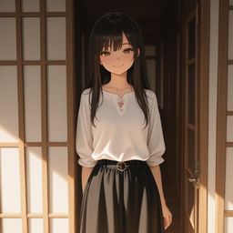 敞开的门背后的声音