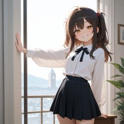 学园少女的秘密微笑揭开