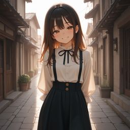 阳光花园漫步