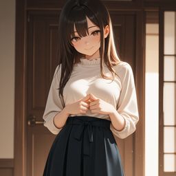 门后面的美丽