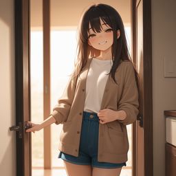 在夏季风门前遇见