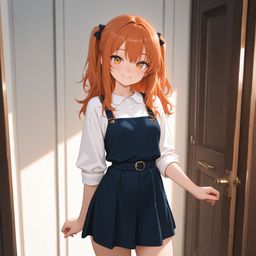 校园里美丽的红色