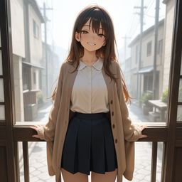城市街道上的阳光