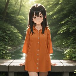 在森林深处低声说话