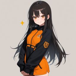 牛仔女早晨的狂欢