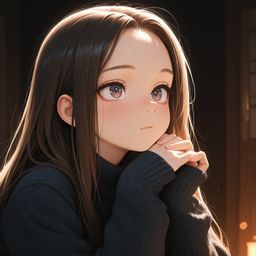 在冬天的夜间语