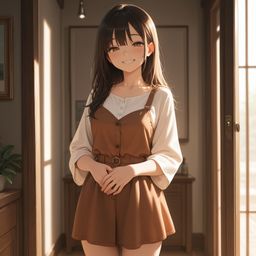 在花园里语