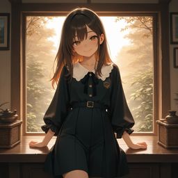 在晚上的语