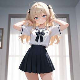 校服的美丽红