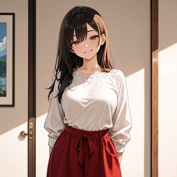 在门口红的美丽