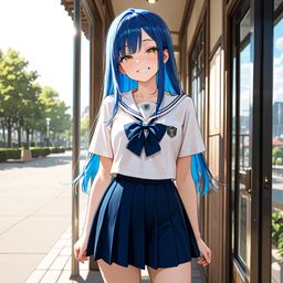 校服的美丽红